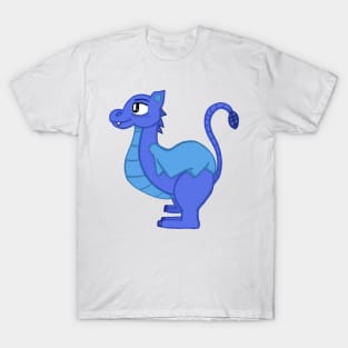 Blue Baby Dragon T-Shirt